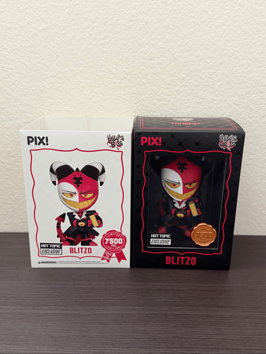 Thrilljoy Helluva Boss Pix! Blitzo Collectible Figure Exclusive