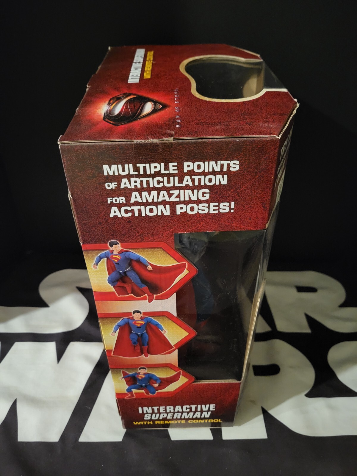 Interactive Superman 14&Prime; Remote Control MAN OF STEEL Thinkway Toys MIB NEW