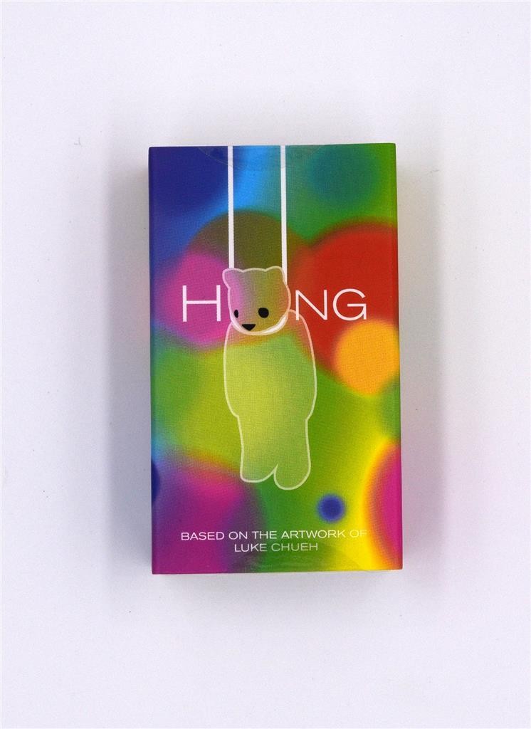PURPLE VERSION RAINBOW HUNG KEYCHAIN MINI VINYL FIGURE BY LUKE CHUEH MUNKY KING