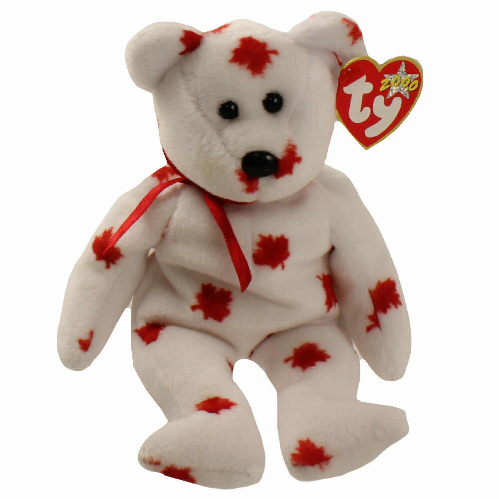 Ty Beanie Babies CHINOOK Canadian Bear Canada Exclusive 8.5 inch 20cm New MWMT