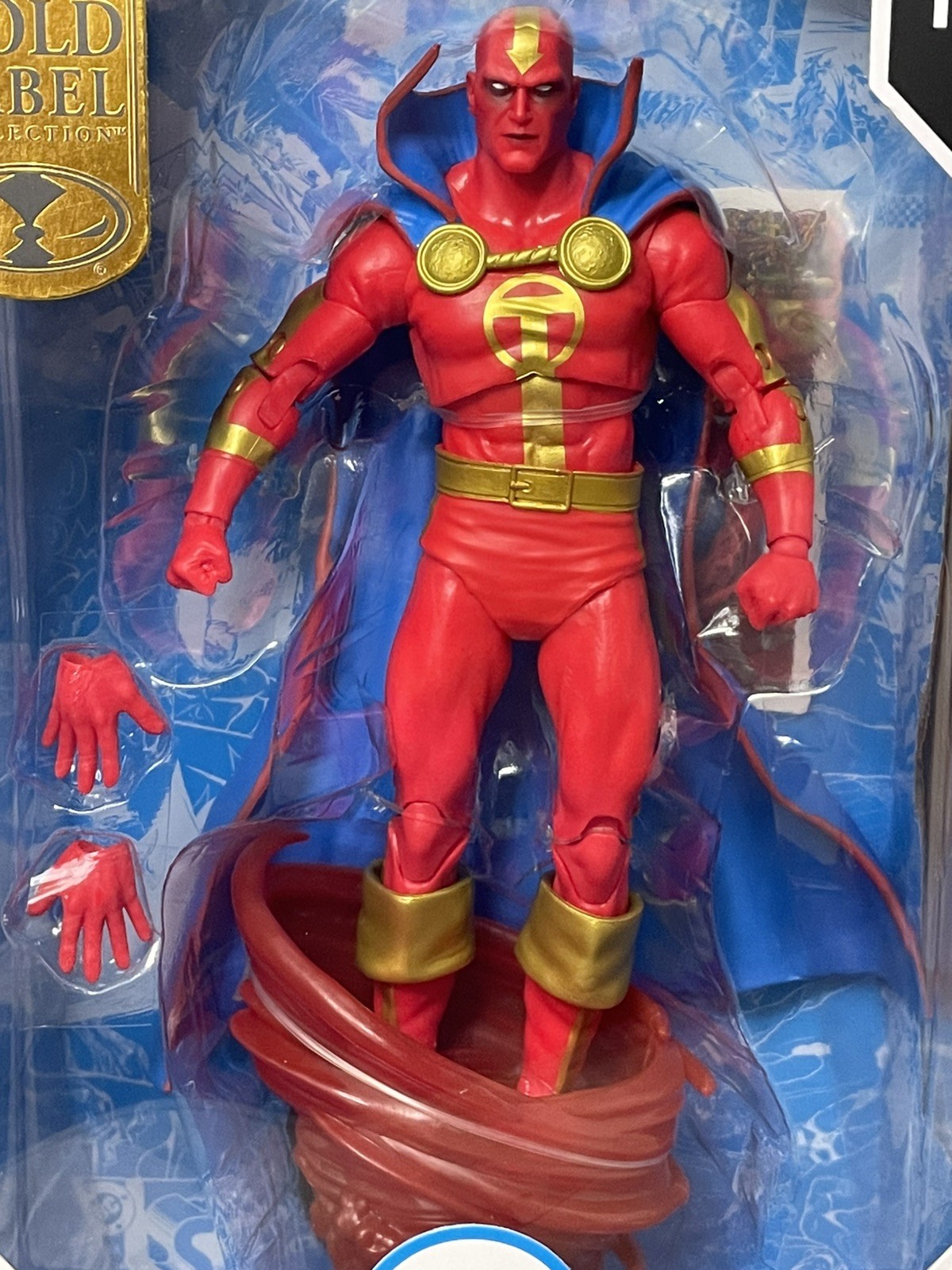 McFarlane DC Multiverse Red Tornado Gold Label DC Classic 7” Figure NEW Sealed