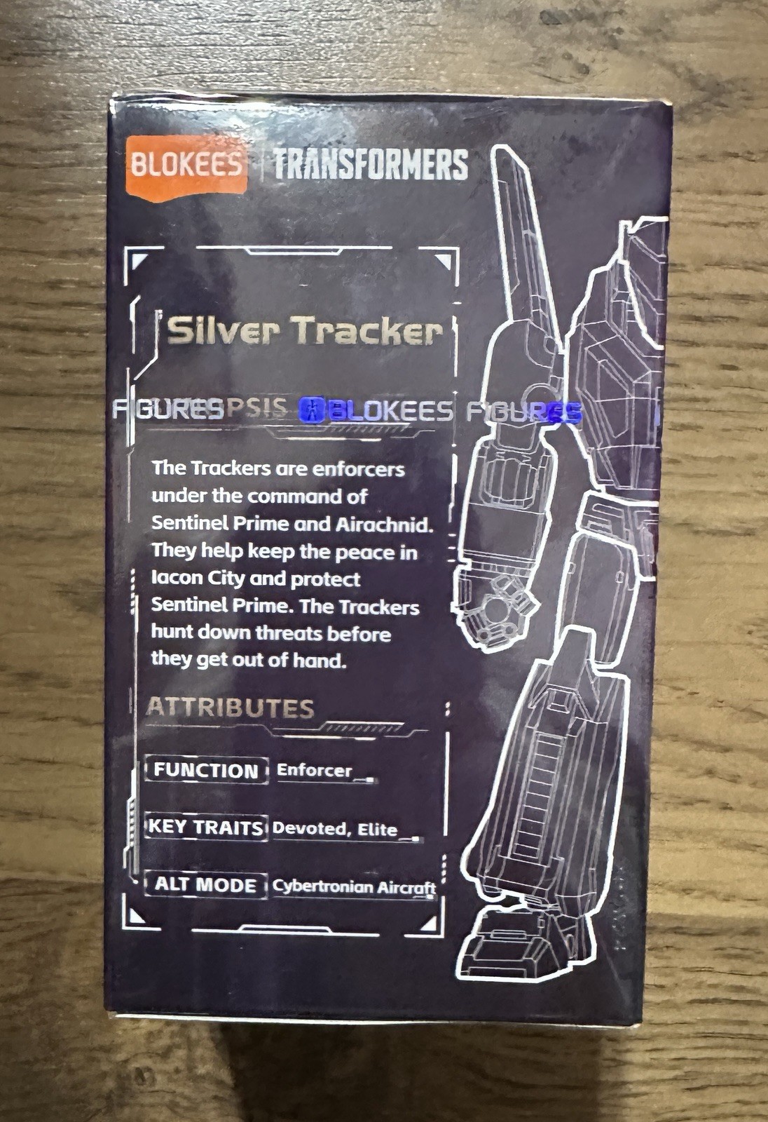 Blokees Transformers 07 One Wave 2 Silver Tracker Galaxy English SEALED IN USA