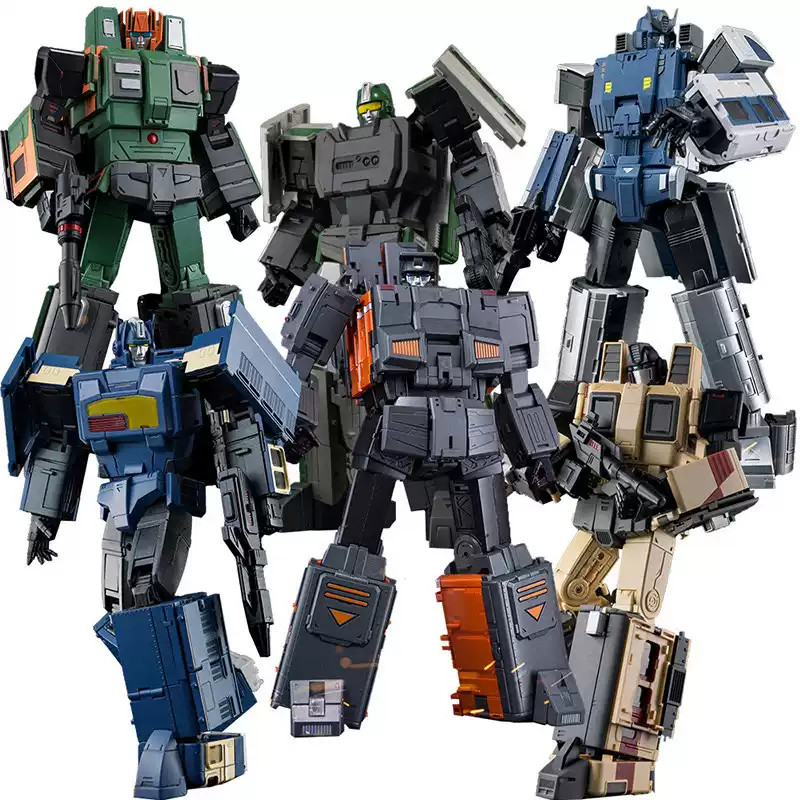 Moon Studio MS01+MS02+MS03+MS04+MS05+MS06 Radiatron Combiner Action Figure