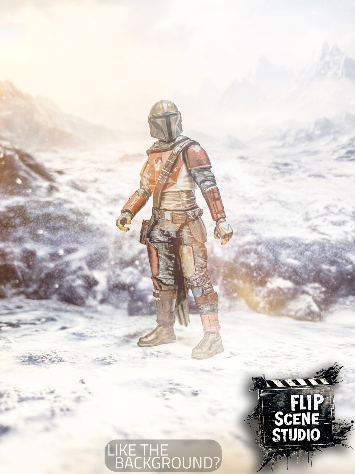 Flip Scene Studio Book 1 Essentials Pack – 1:18 Scale Action Figure Diorama Set
