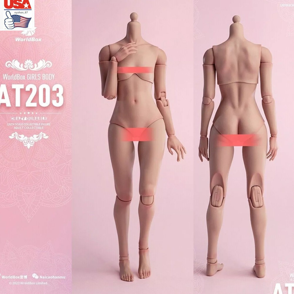 Worldbox AT203 1/6 Female Suntan Super Flexible Joint Body For 12 »Action Figure