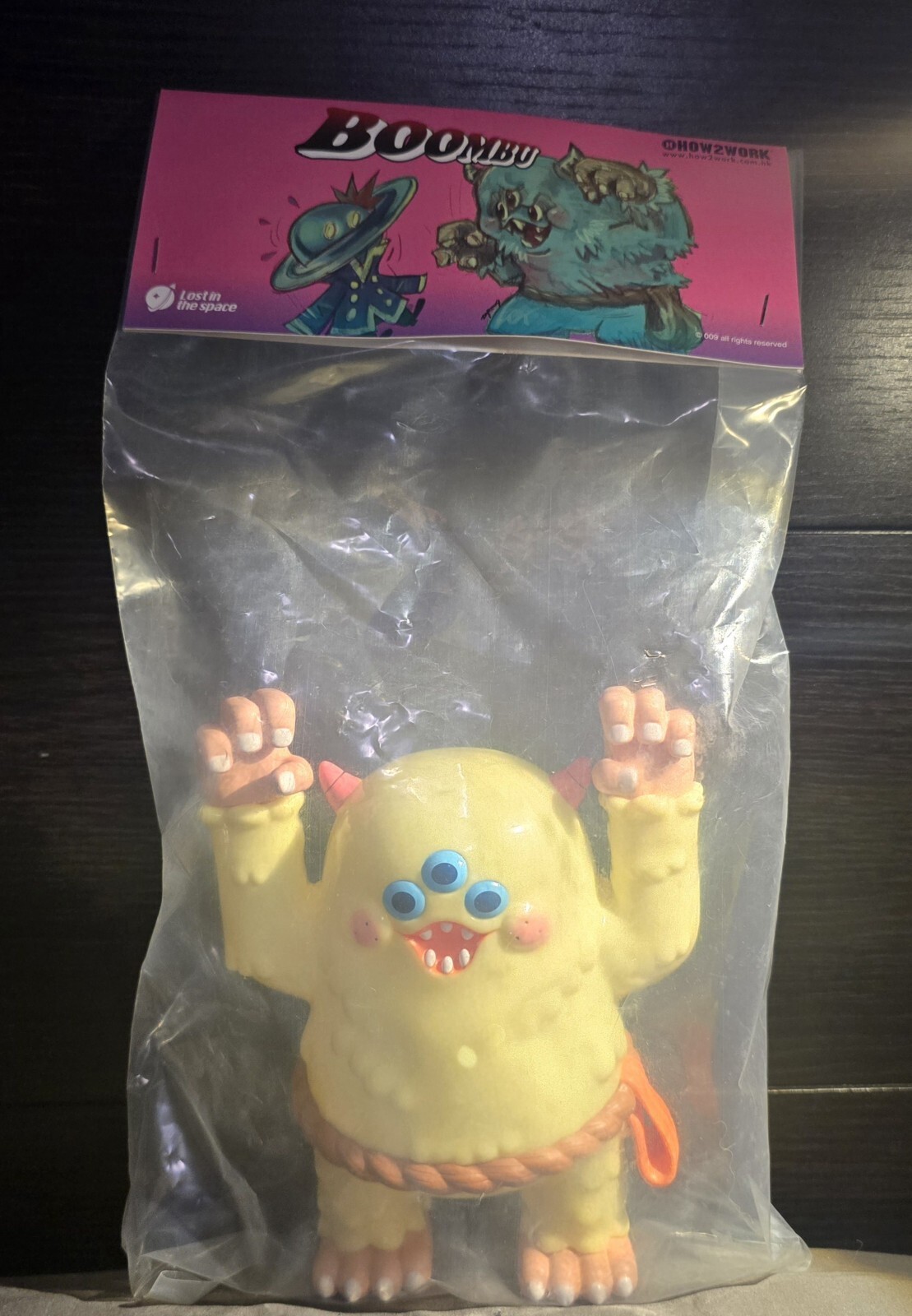 How2work Boombu Sofubi Toy Vinyl Figure 8 Inches