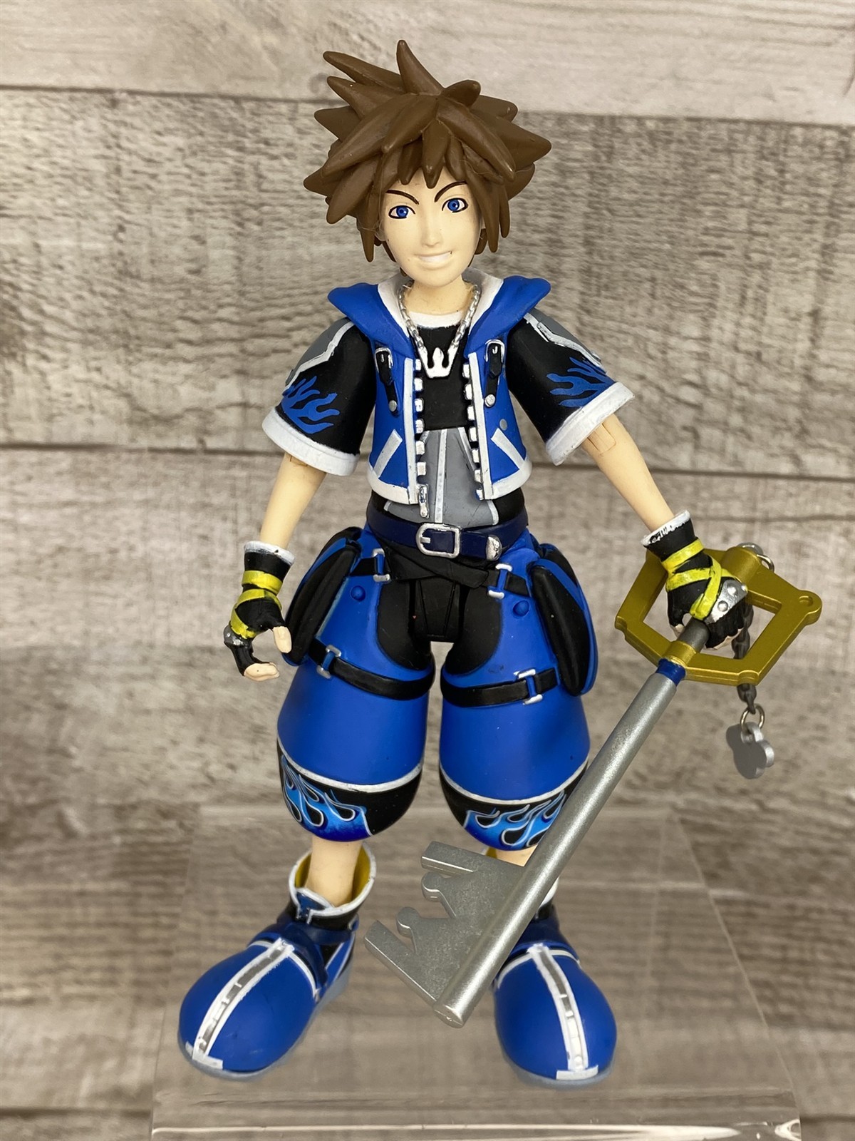 Kingdom Hearts Wisdom Form Sora Action Figure w/ Keyblade
