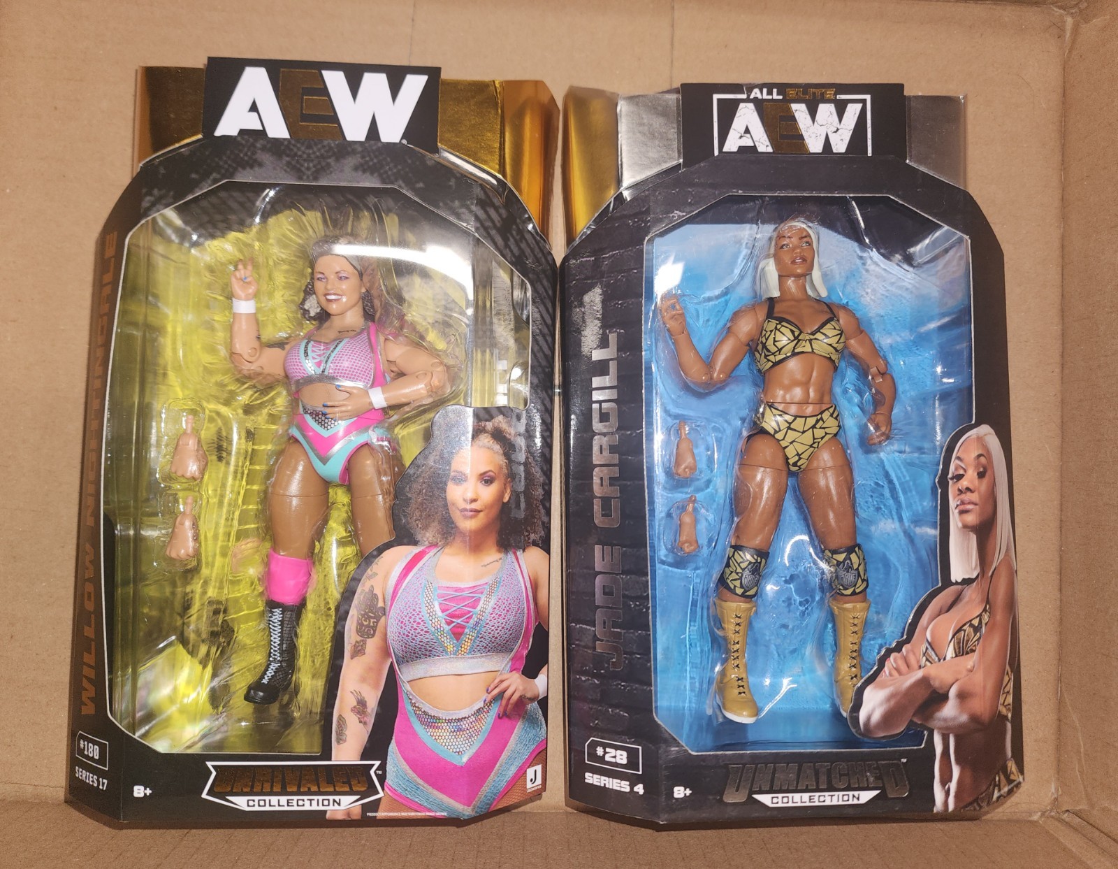 AEW Jade Cargill & Willow Nightingale – Unmatched Series 4 & Unrivaled Series 17