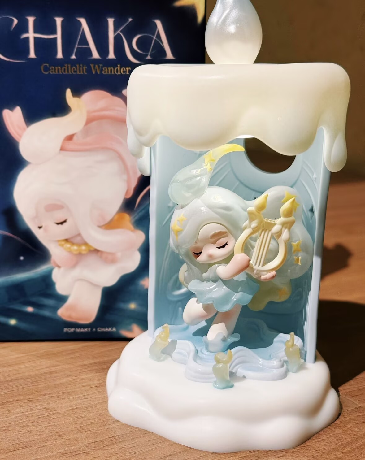 Authentic Chaka Candlelit Wander Series Blind Box Figures Toy New Gift