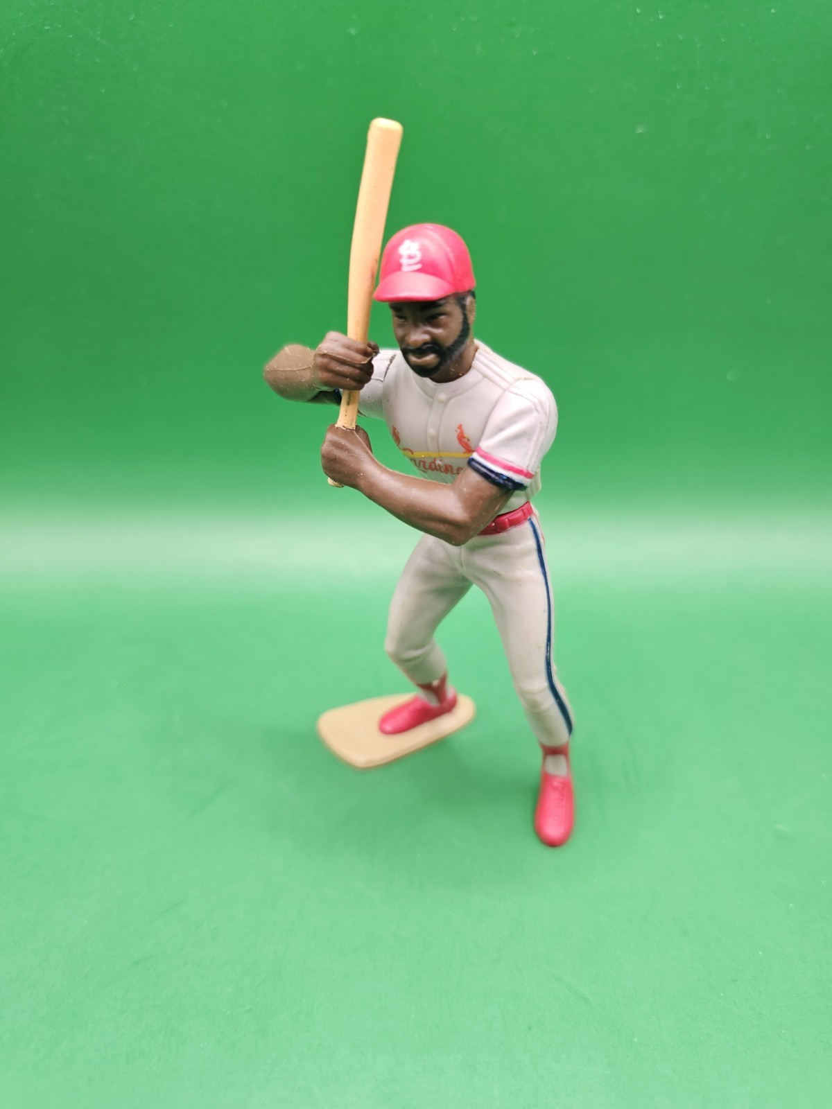 MLB 1989 OZZIE SMITH 4&Prime; Plastic Baseball Figure #1 STL Cardinals Moveable Arms