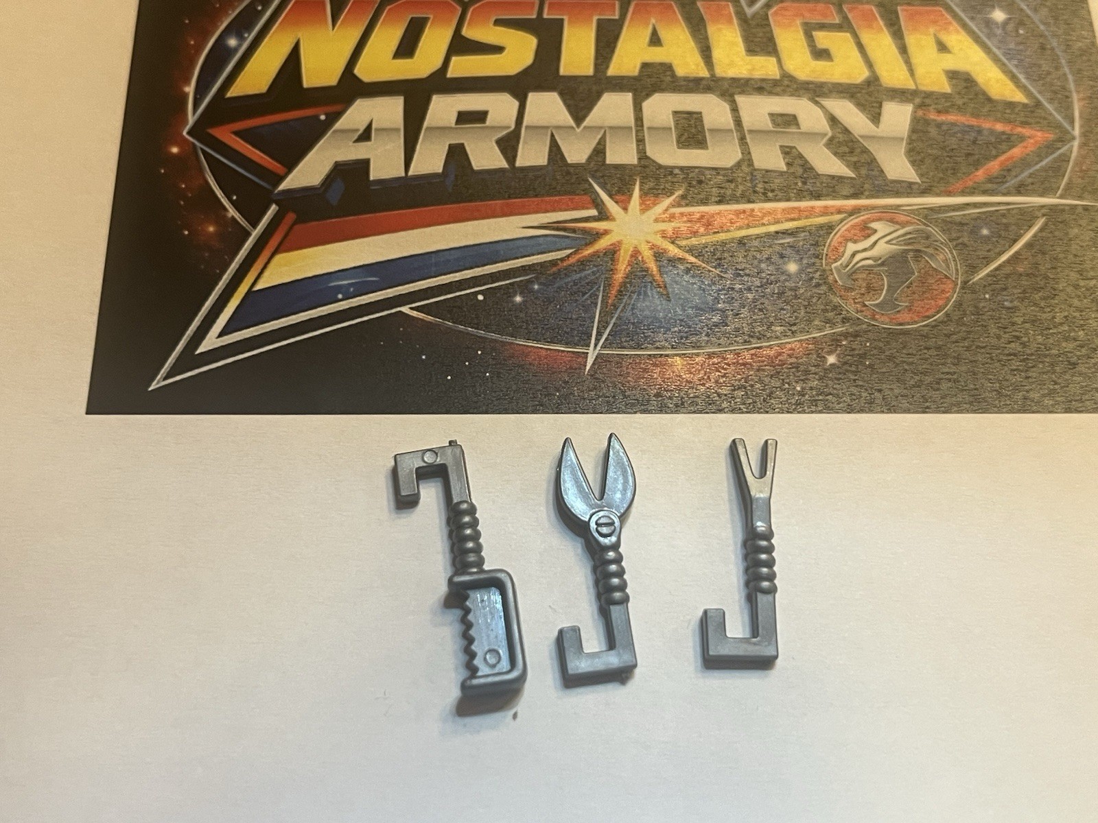 Vintage Original Star Wars Mini Rig MAINTENANCE ENERGIZER PARTS LOT Of 3 Tools