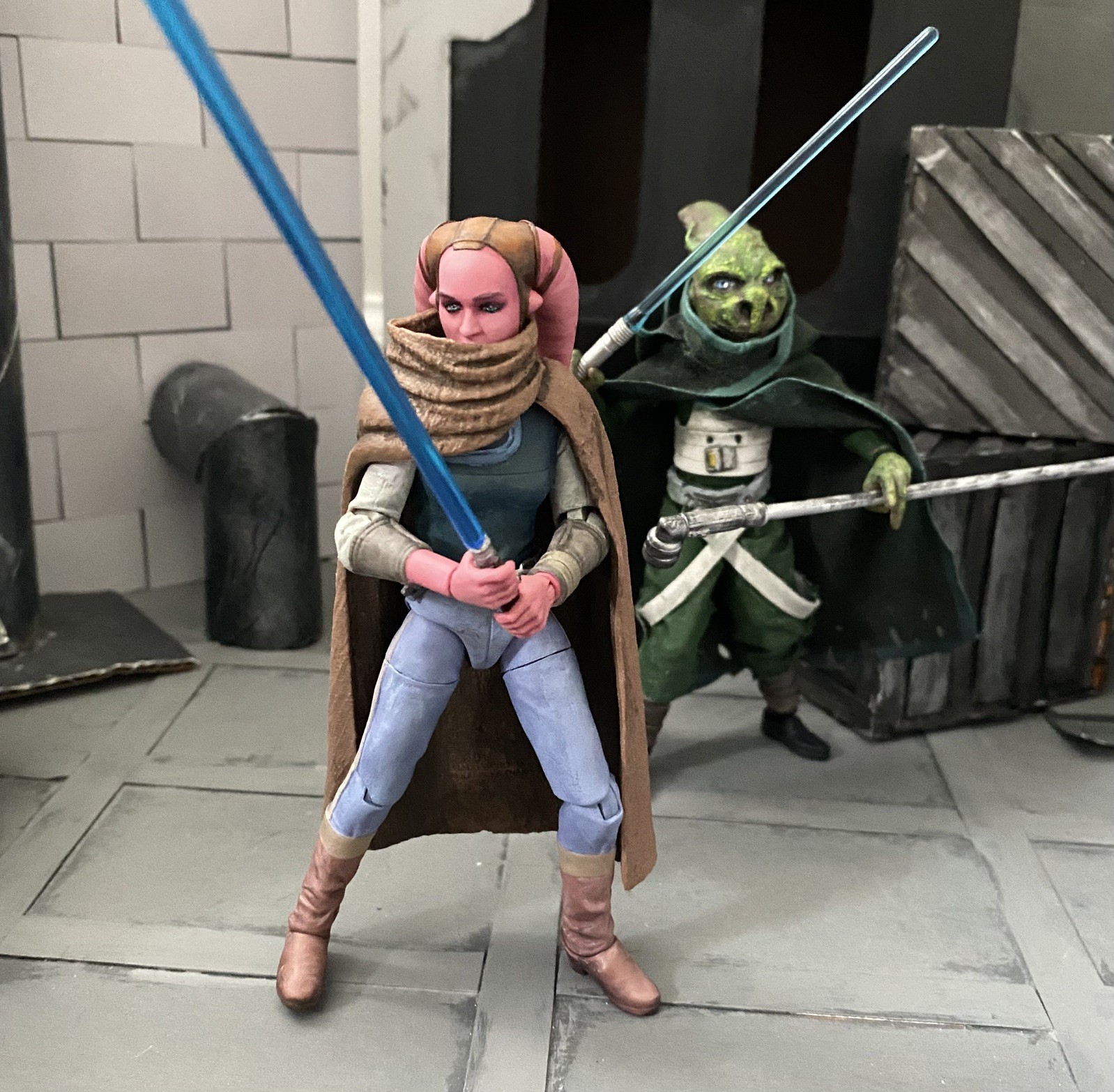 Custom Painted Star Wars: Maul – Shadow Lord – Black Series – Devon Izara