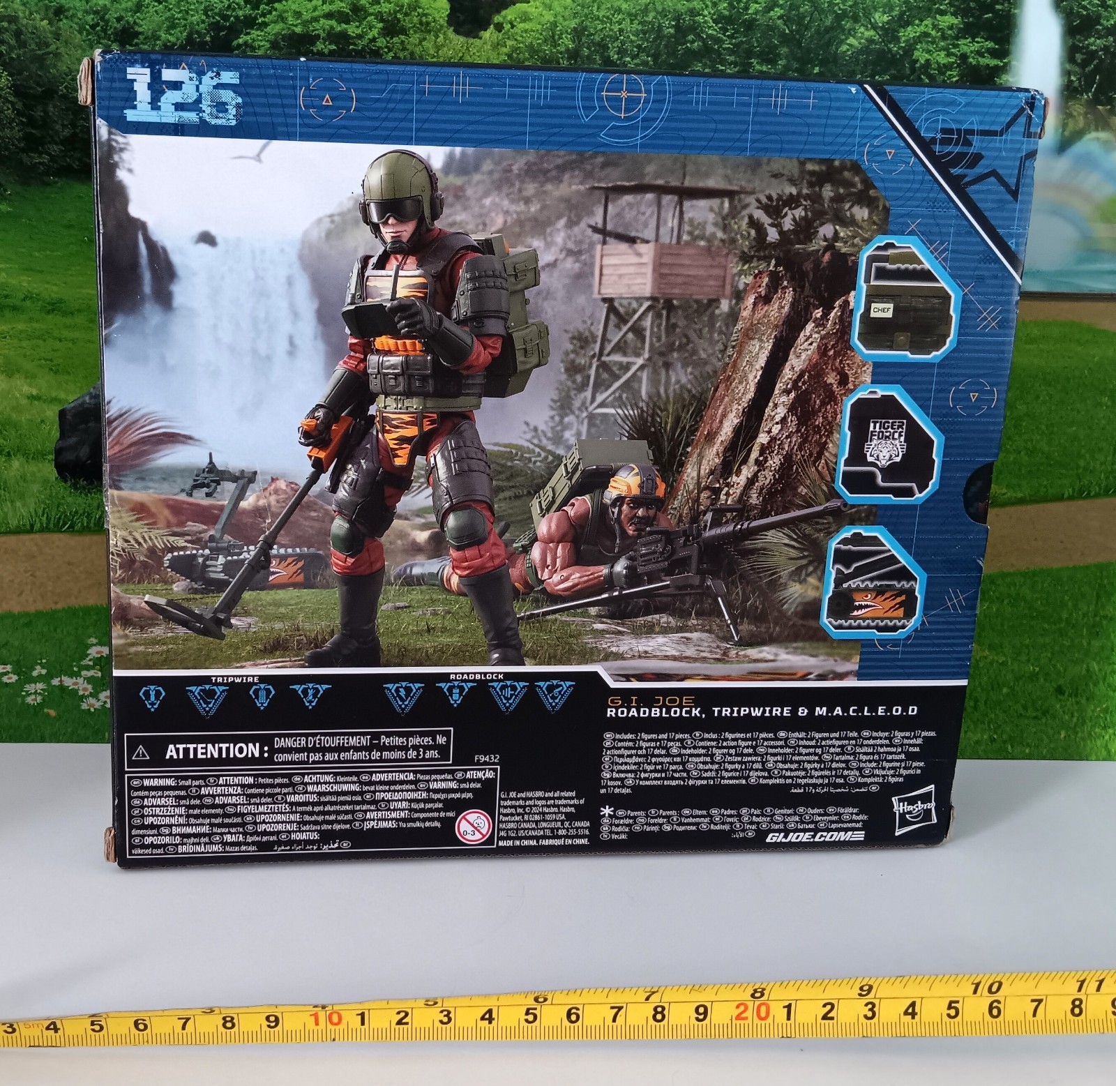 TIGER FORCE ROADBLOCK + TRIP WIRE GI JOE CLASSIFIED SERIES HASBRO NEW
