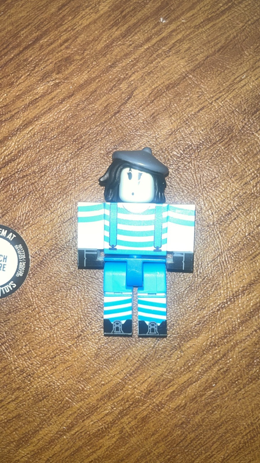 Rare,Limited Edition,Roblox Series 9 Performing Mime Virtual Item Face Code