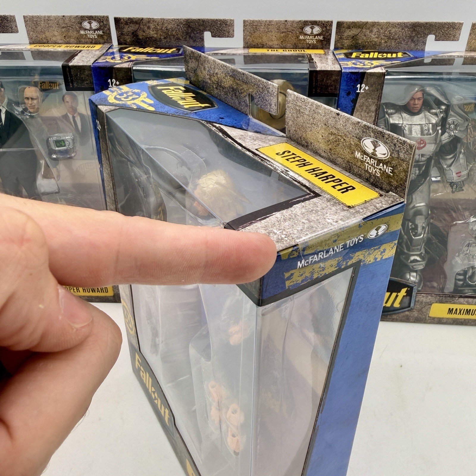 McFarlane Fallout 33 Netflix Figure Set: Cooper Howard The Ghoul Steph & Maximus