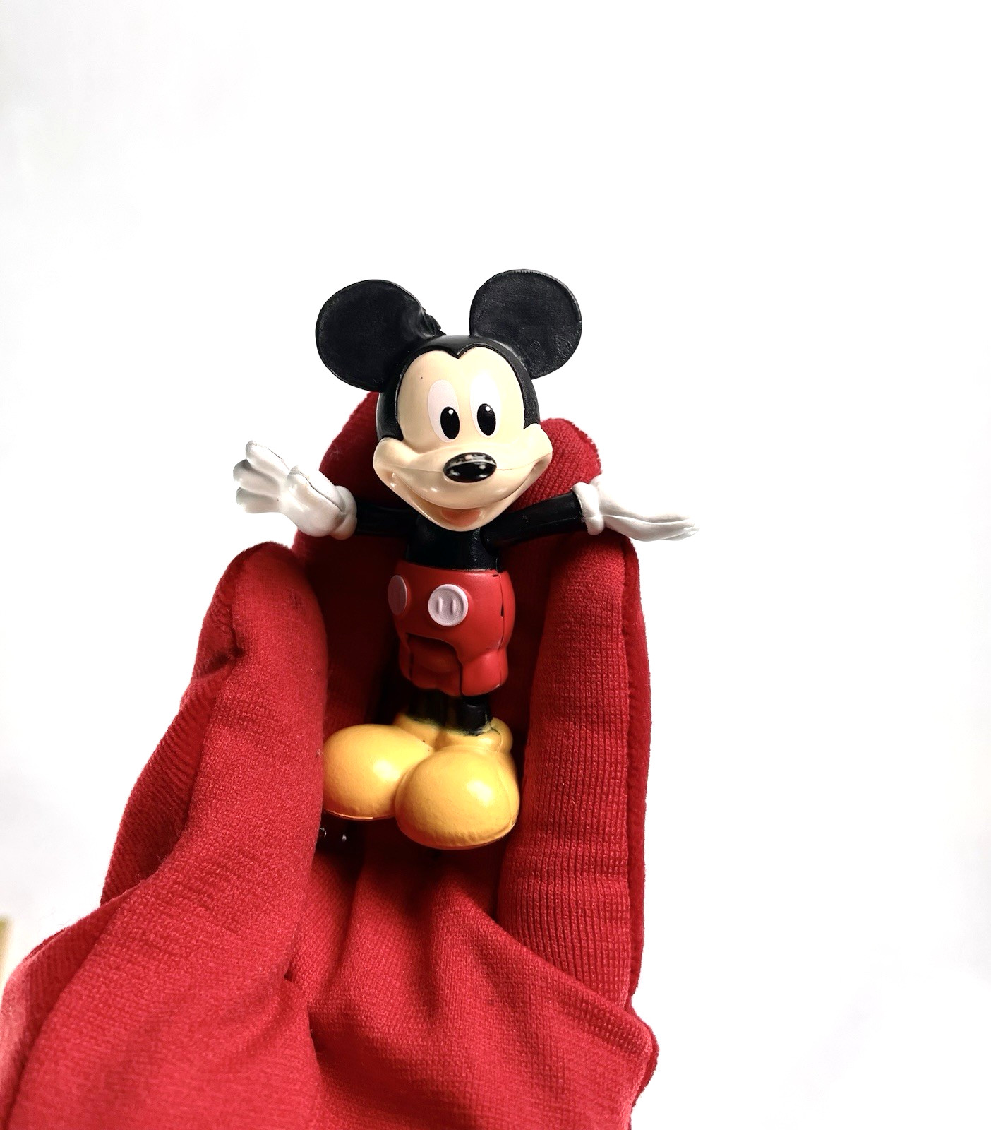 Disney Mickey Mouse Fly & Slide Clubhouse Character Figure 2013 Mattel It Bends