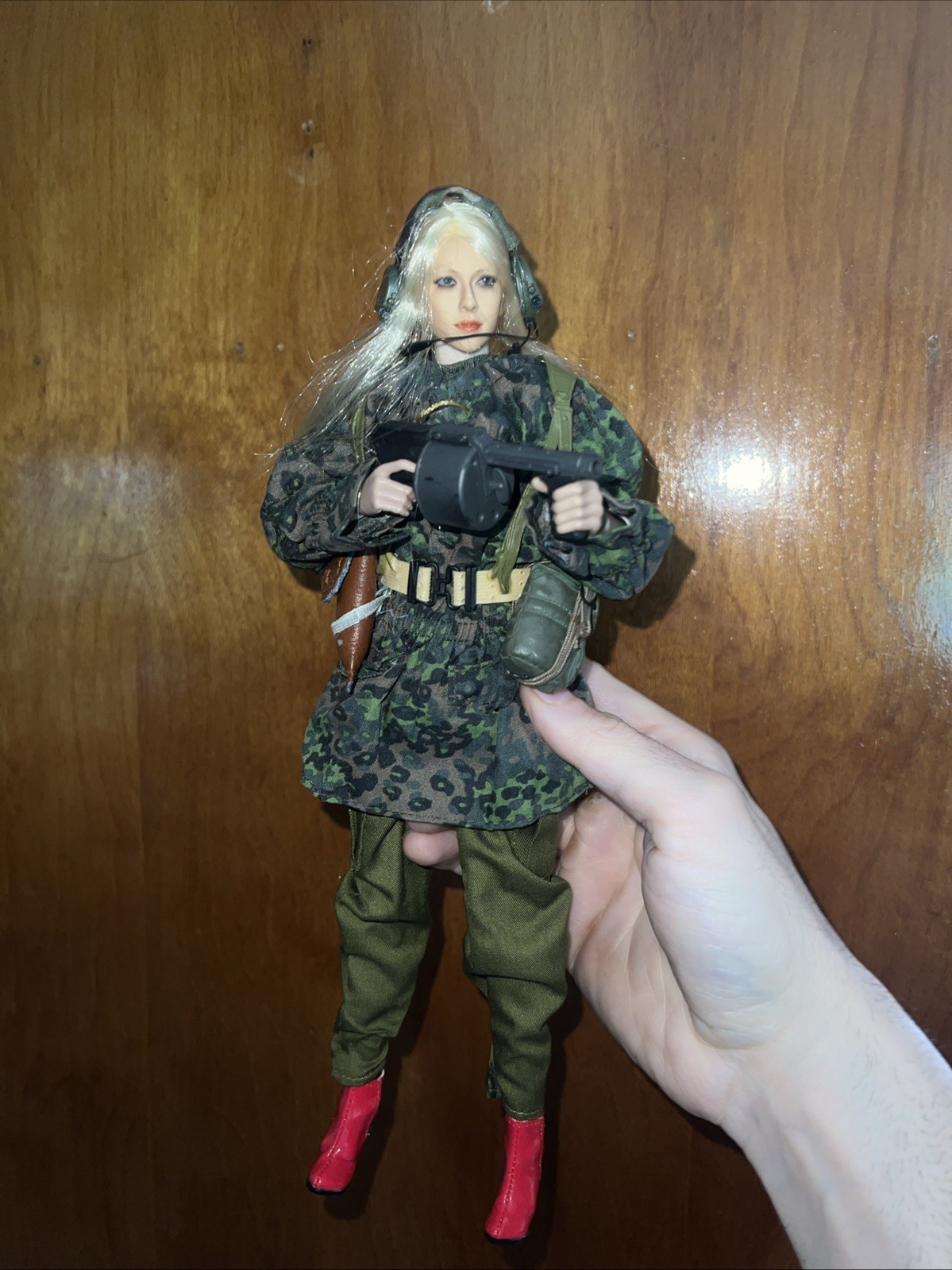 1/6 Red Alert Soviet Female Custom Russian Sexy Blonde Soldier Girl VeryCool 12”