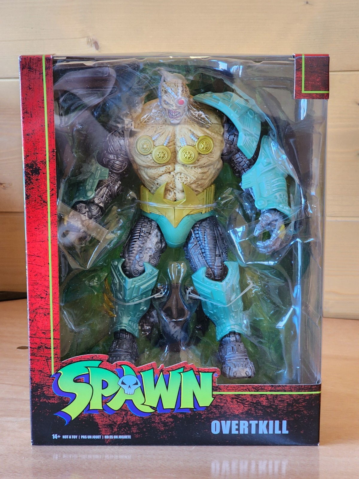 Spawn Overtkill Mega Action Figure 7 in Scale I McFarlane Toys
