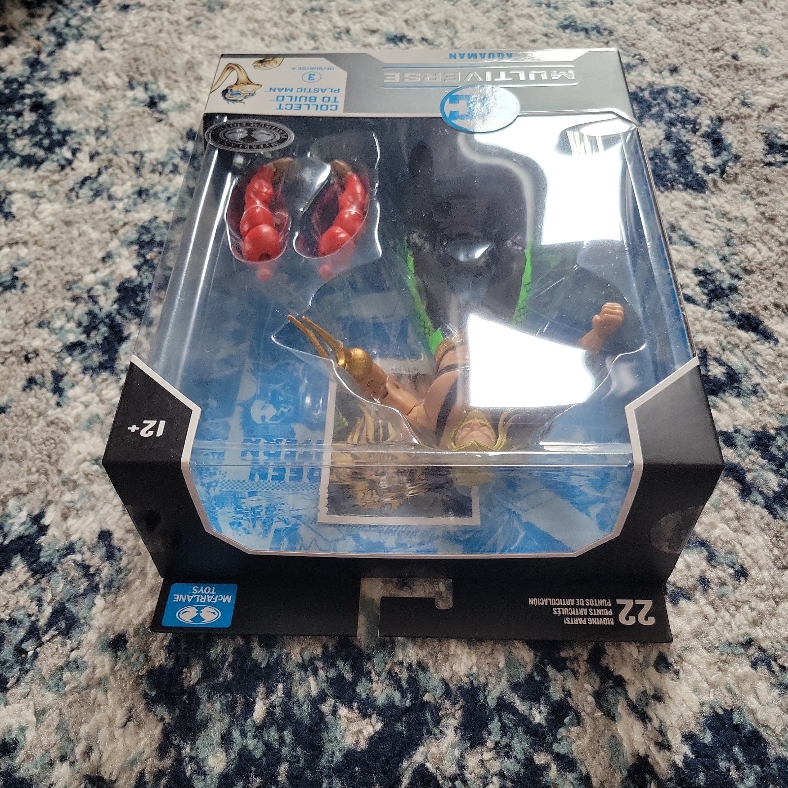McFarlane DC Multiverse AQUAMAN (JLA) BAF Plastic Man PLATINUM SEALED UNOPENED