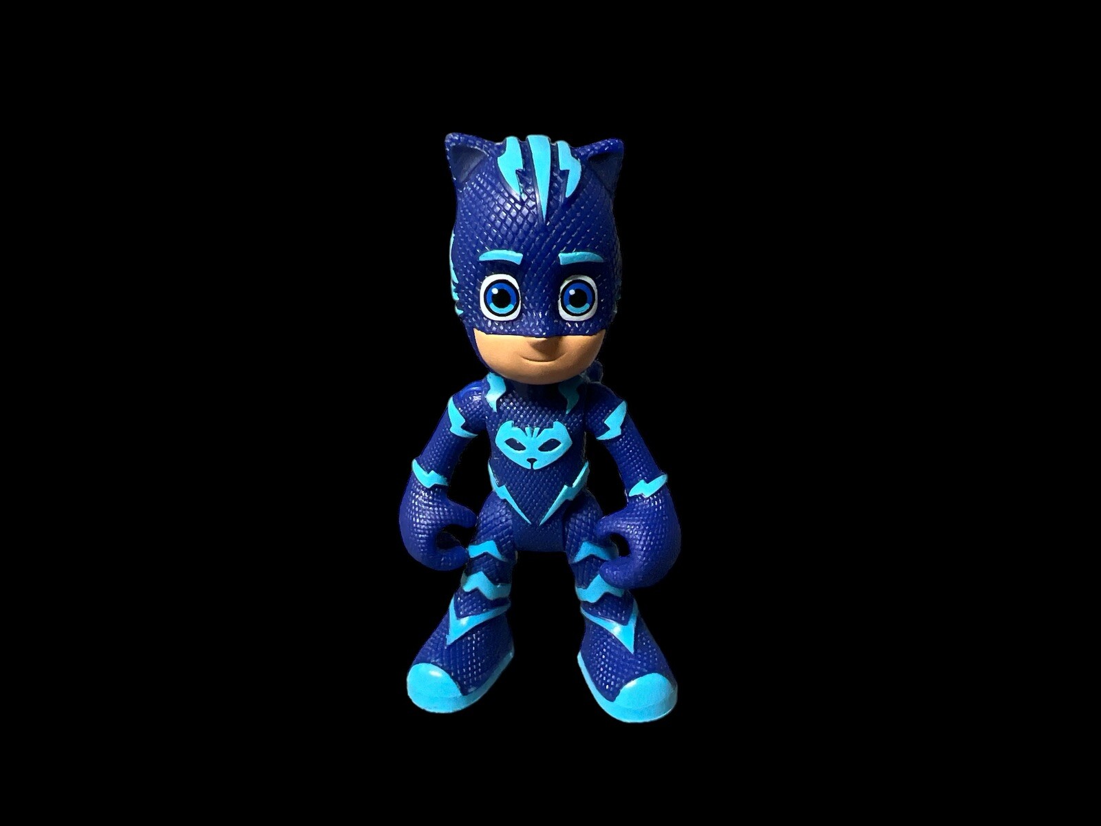 PJ Masks Catboy Connor Blue & Light Blue Disney Jr. Posable 3&Prime; Action Figure -S1