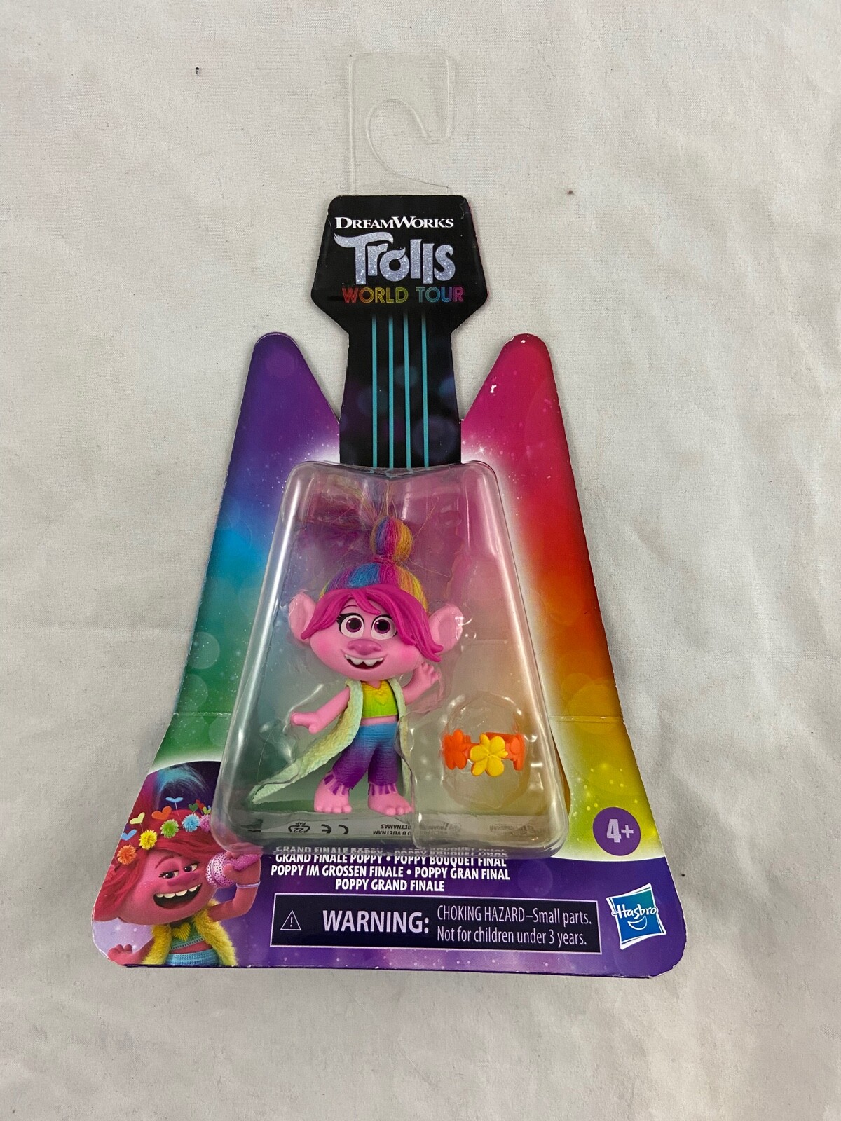 Trolls World Tour – Movie – Poppy – Action Figure – Dreamworks – NEW