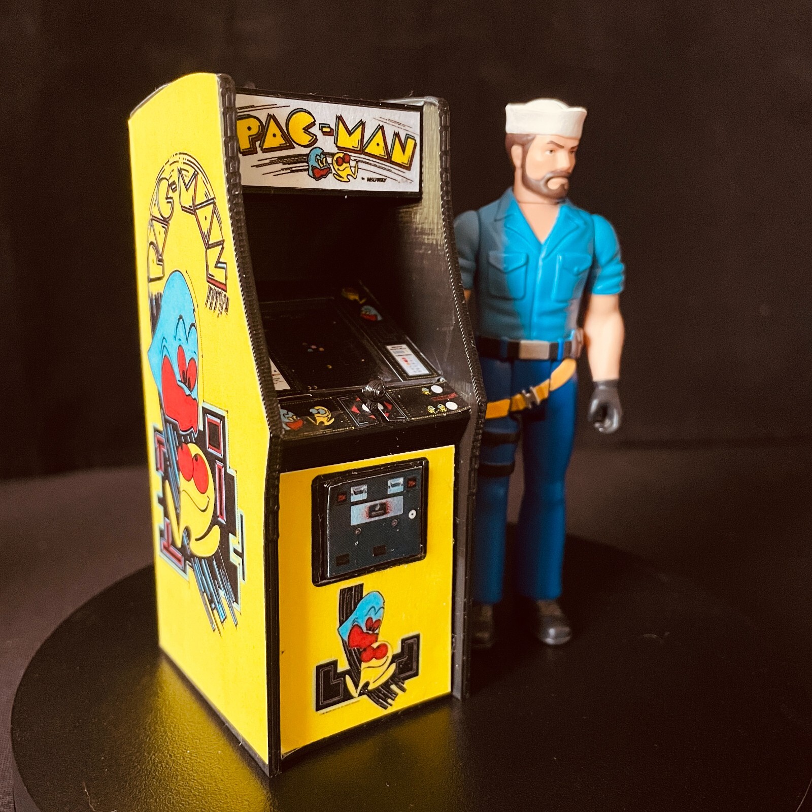 1:18 Scale Arcade Machines for 3.75 GI Joe Star Wars Diorama Pac Man Donkey Kong