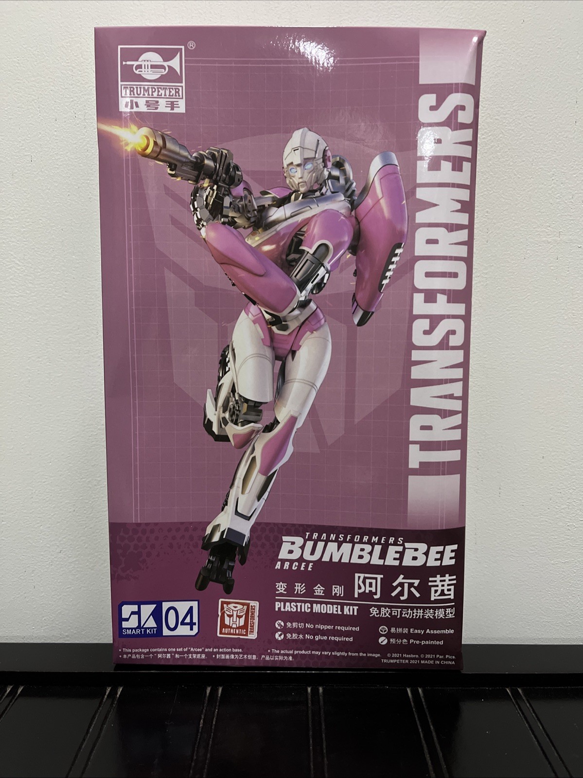 Transformers: Bumblebee Arcee Trumpeter Smart Kit 04 Model Kit US SELLER