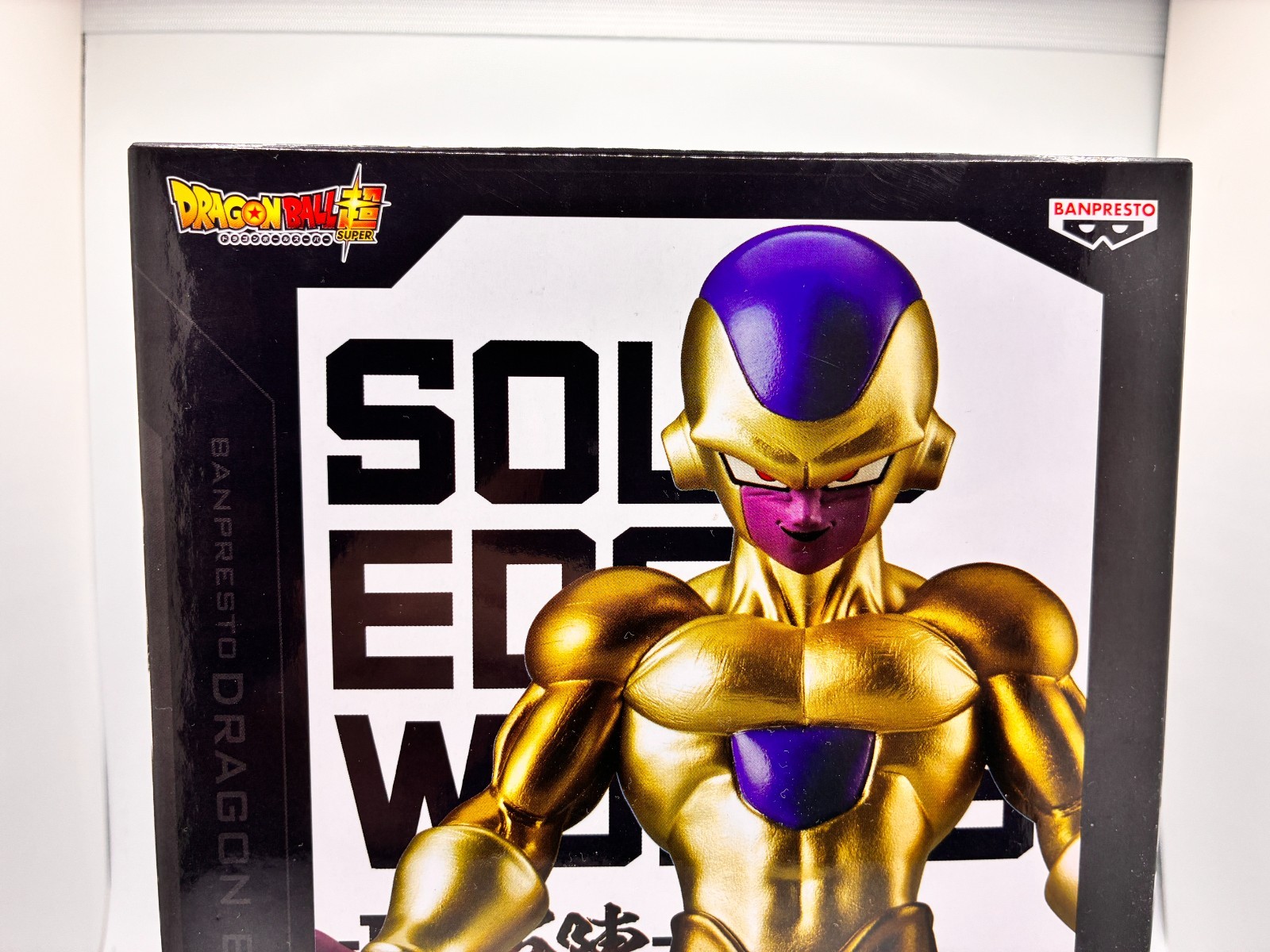 Dragon Ball Super Golden Frieza Solid Edge Works Figure Banpresto New