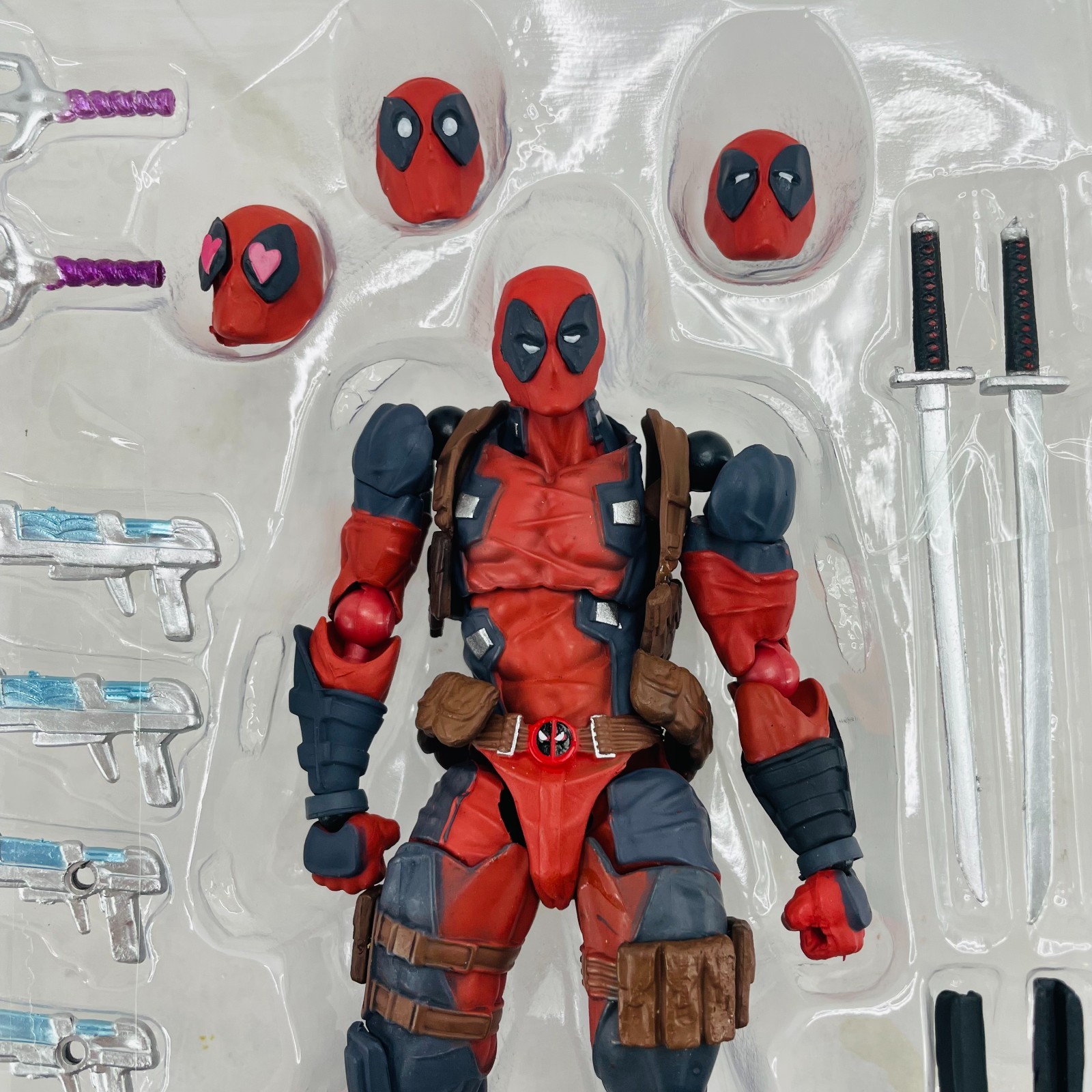Deadpool 2.0 Action Figure 5.5&Prime; Model w/Accessories Amazing Yamaguchi Toys Gift
