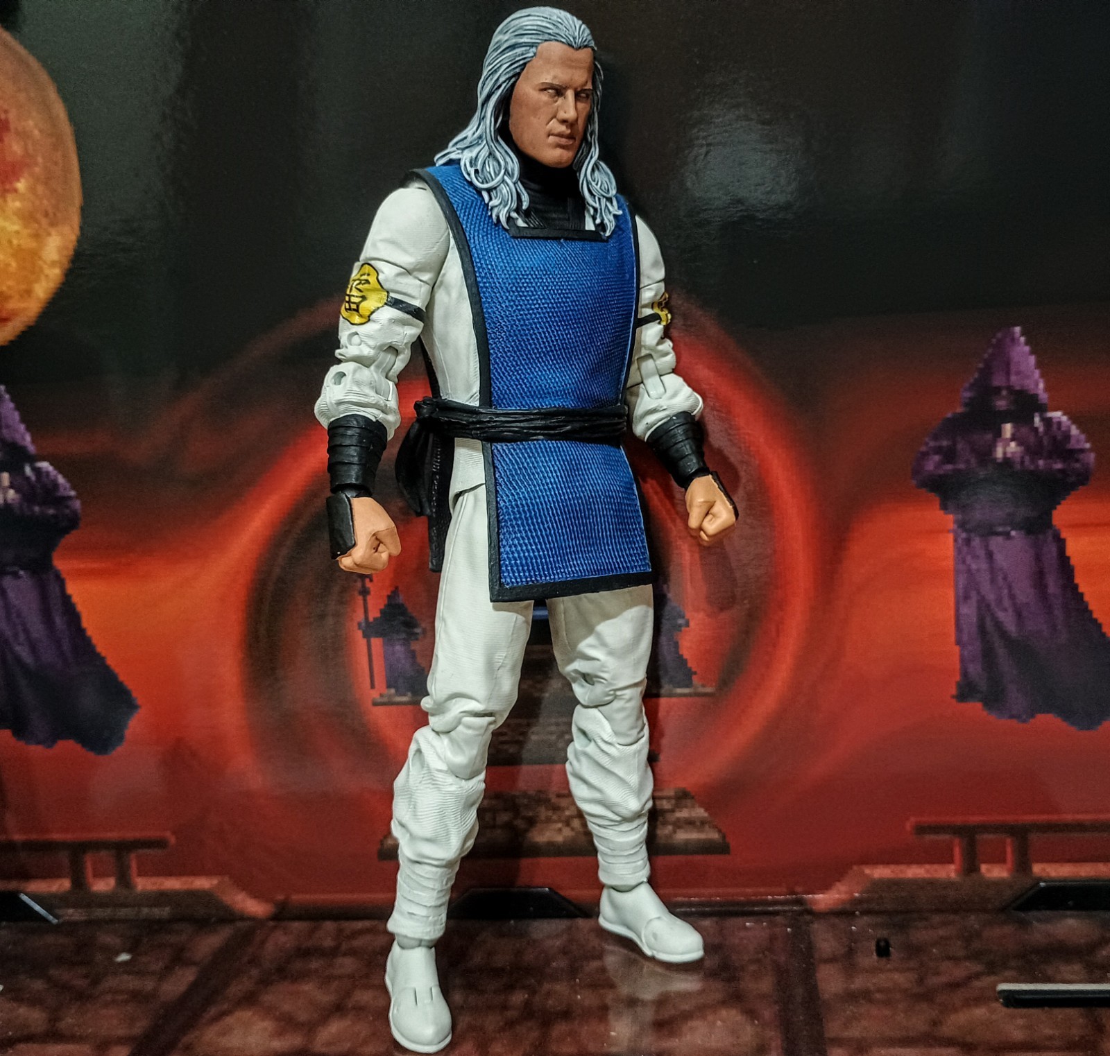 Custom Mcfarlane Mortal Kombat Klassic Raiden 1995 Inspired