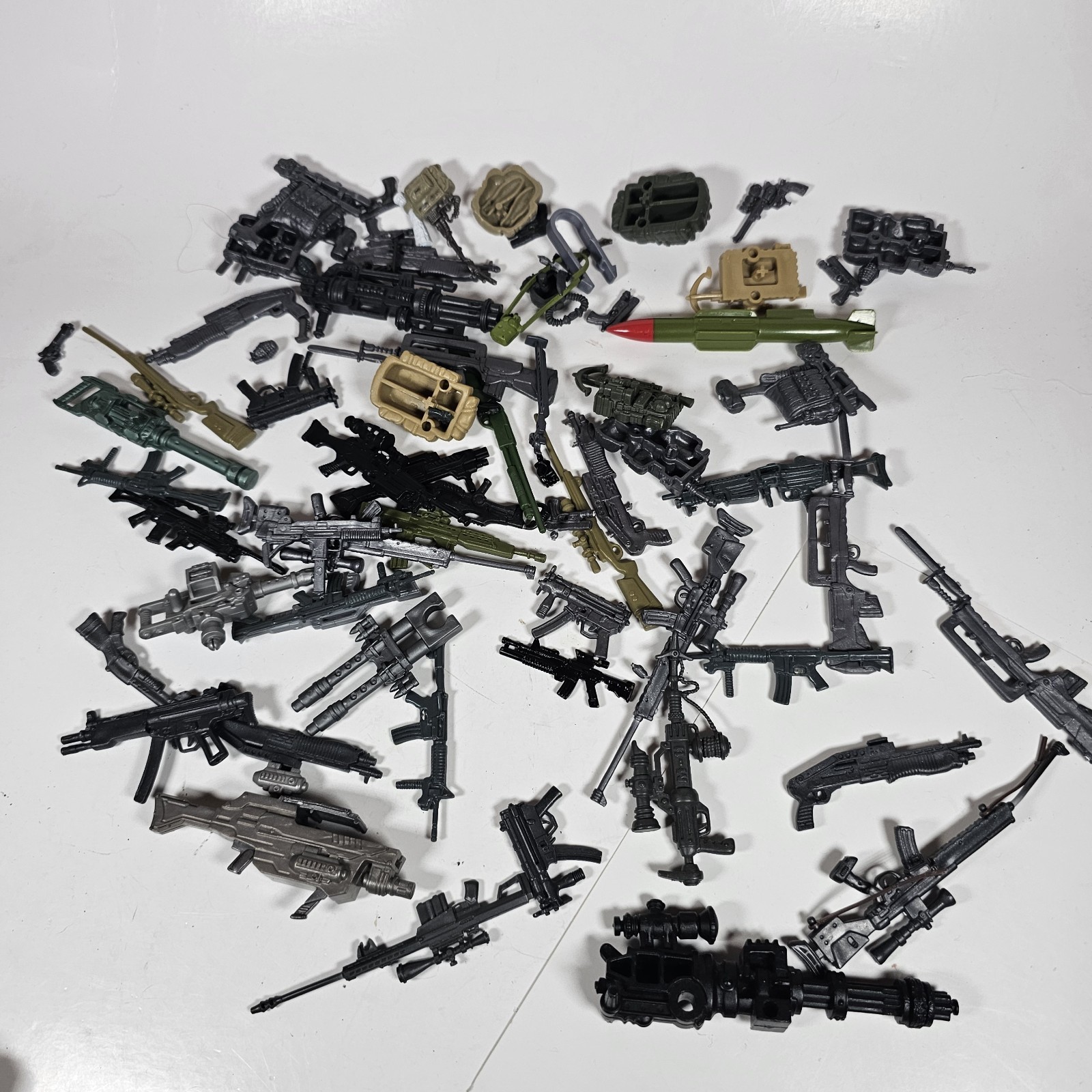 Lot of G.I. Joe 3.75&Prime; Weapons Cache – See Photos