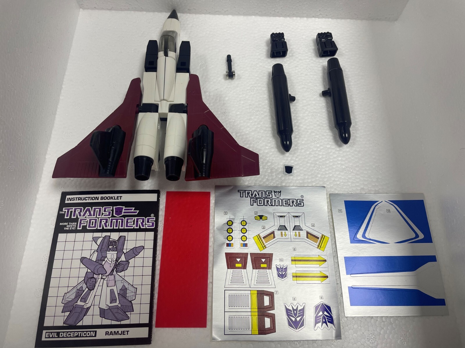 TRANSFORM G1 Reissue Ramjet/Thrust/Dirge Brand New 3 pcs Free SpeedPAK ship