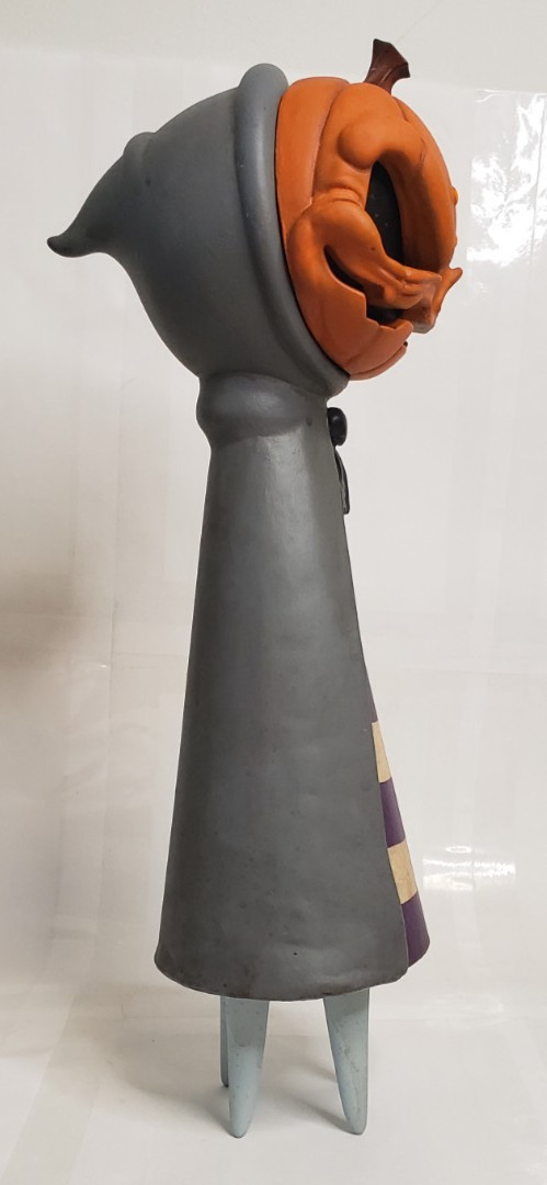 14&Prime; Custom Menace Pumpkin Greeter Kathy Olivas Custom 1 of 1