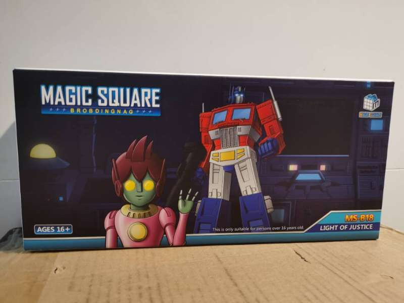 New Transformation toys Magic Square MS-B18 Light Of Justice Figure In Stock