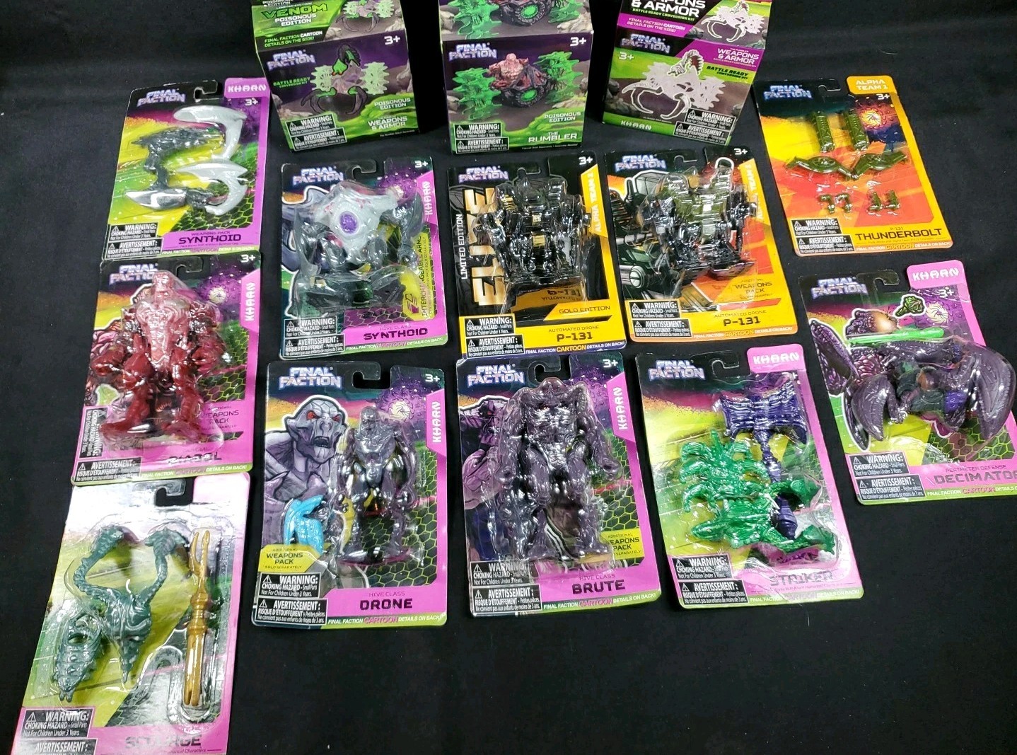 Final Faction Lot Figures Vehicles Armor Weapon Packs Kharn Elite Alpha New Pack