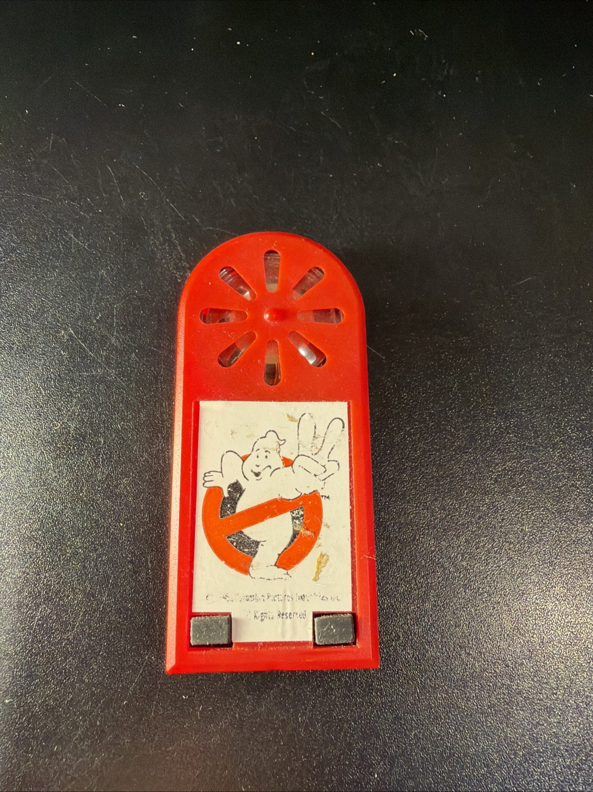 VINTAGE ‘89 GHOSTBUSTERS 2 PROTON PACK NOISE MAKER HARDEE&rsquo;S Toy