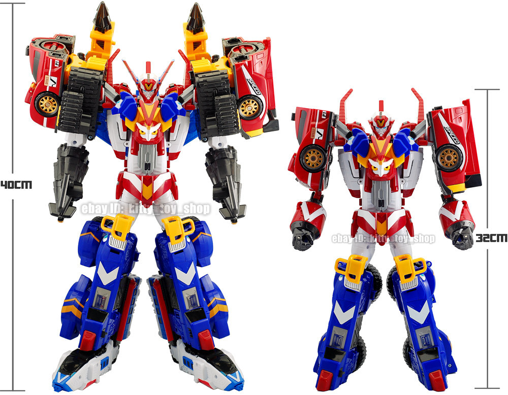 Tobot V Galaxy Detectives 8&Prime; Transform Figure Boys Toy Car Truck Vehicle Robot