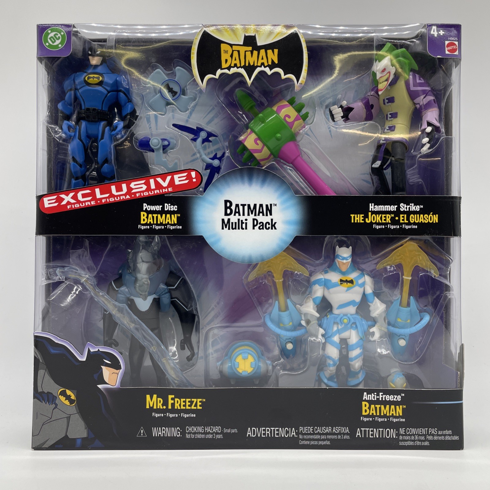 DC The Batman HAMMER STRIKE JOKER MR. FREEZE Multi Exclusive 4-Pack 2005 NIB