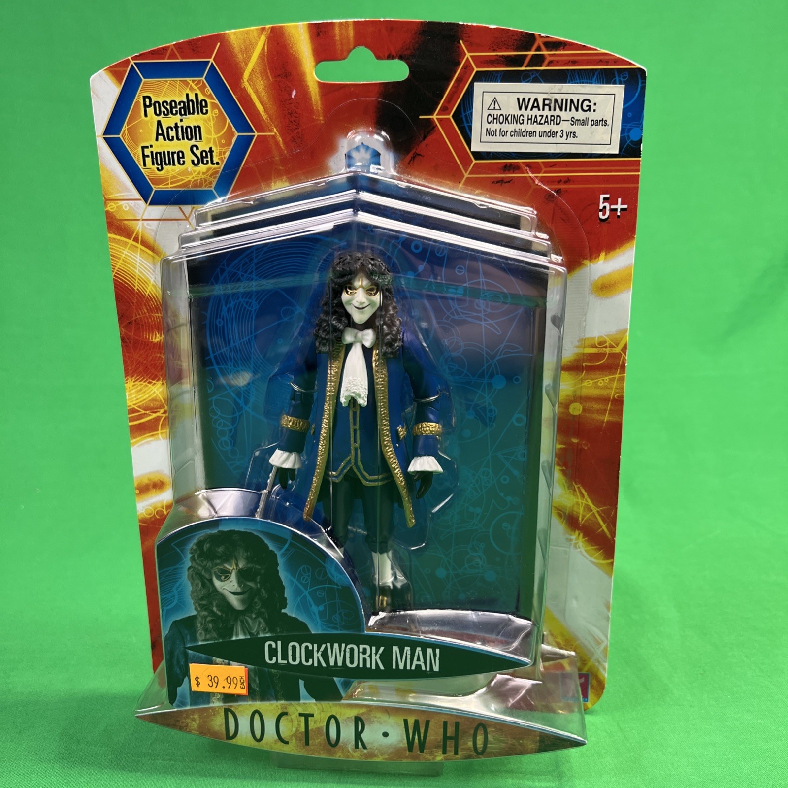 Doctor Who Series 2 Clockwork Man Action Figure (Blue Outfit Variant)
