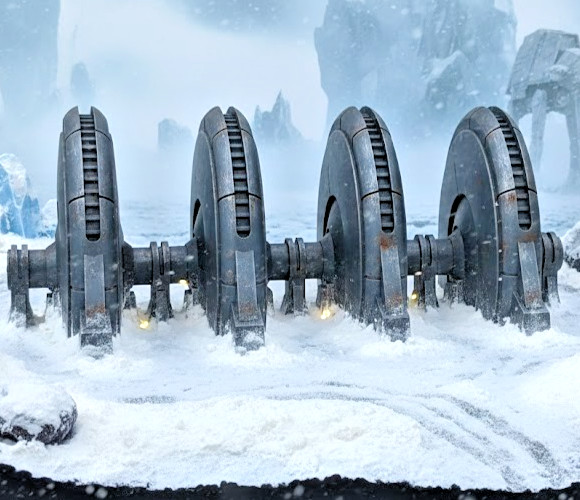 Imperial Target: 1:12 Scale Hoth Shield Generator Replica 31&Prime; Large Scale 3D
