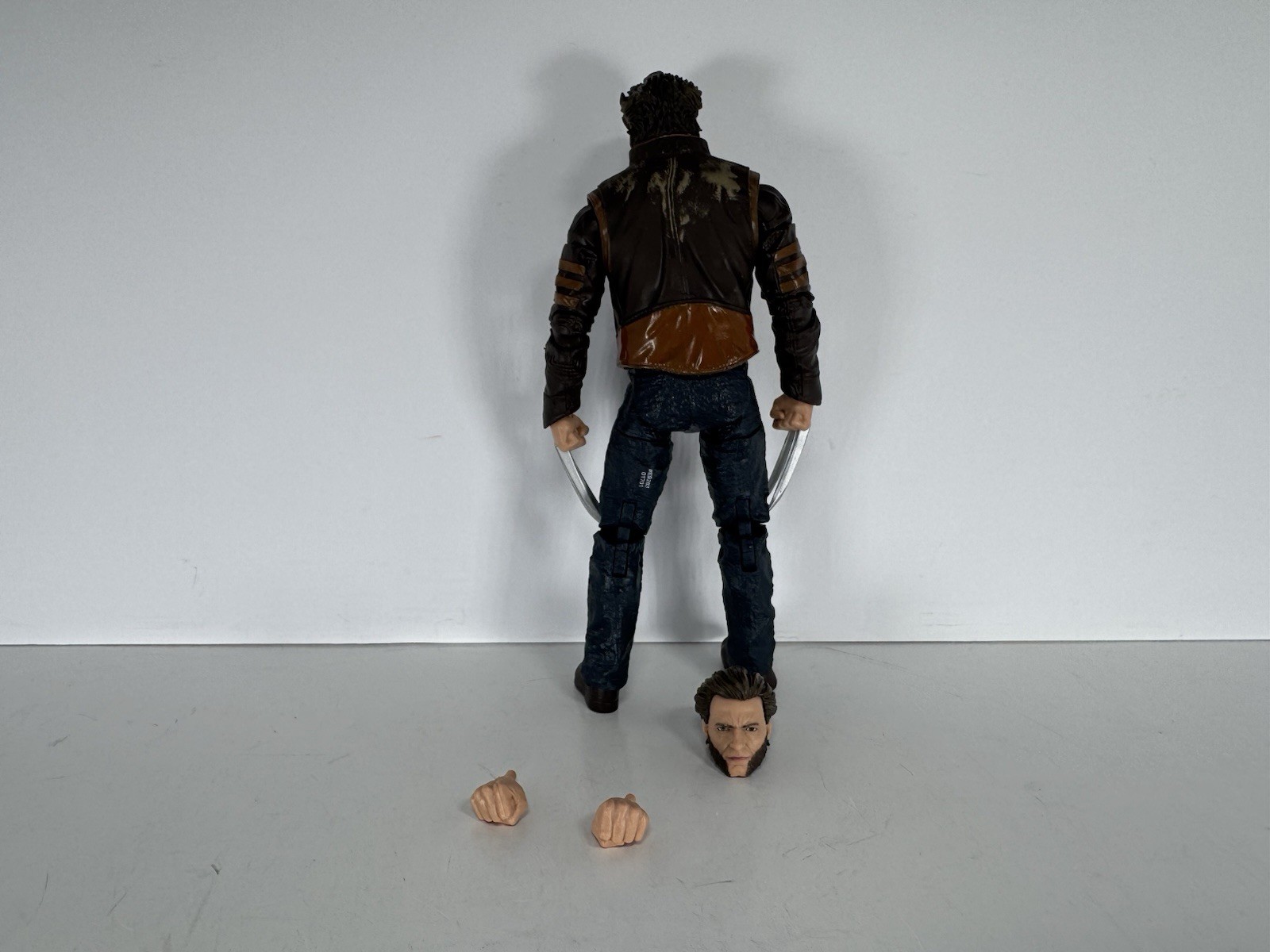 Marvel Legends Hugh Jackman Wolverine Brown Jacket Movie X-Men 20th Anniversary