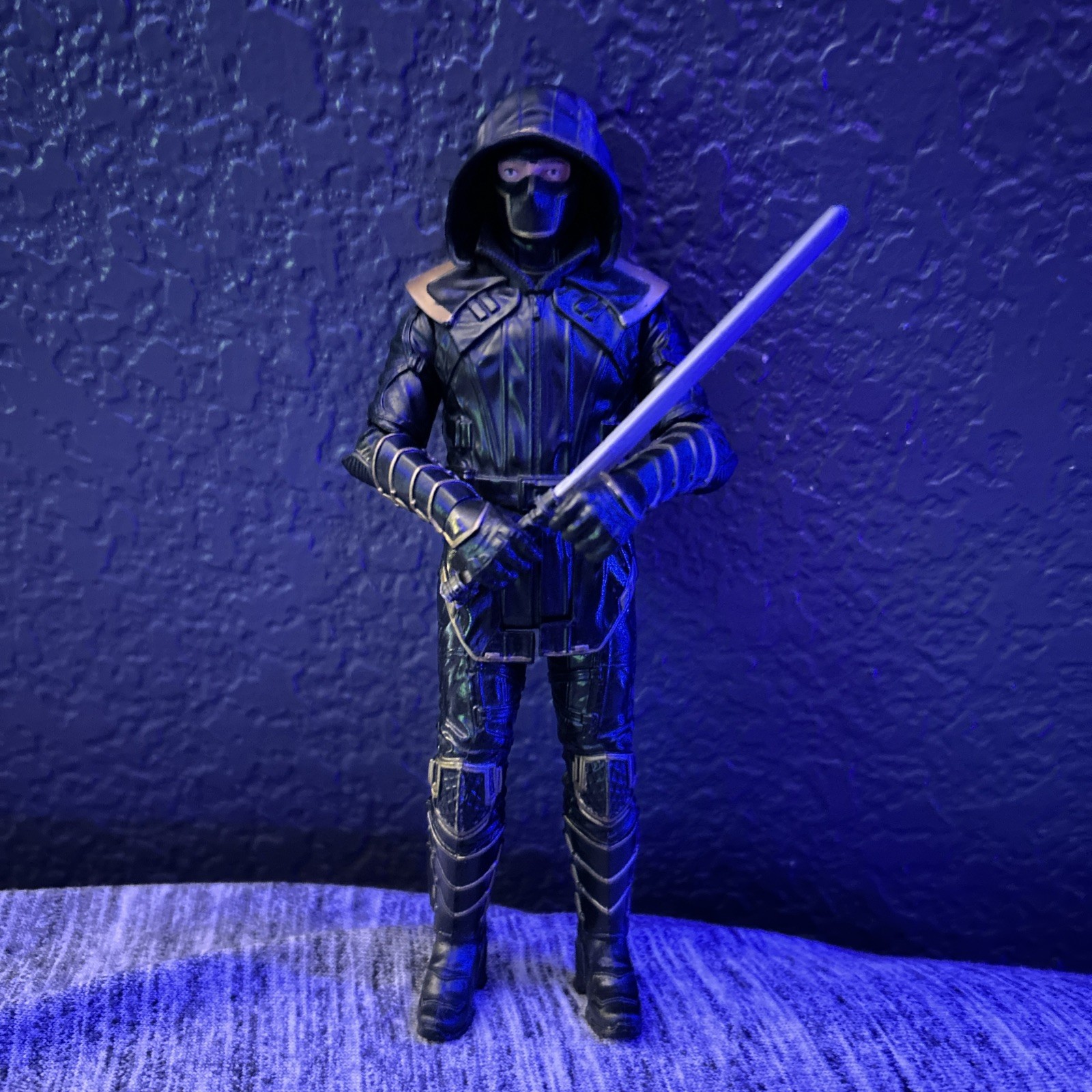 9 Marvel Action Figures Including Hawkeye, Black Panther, Doctor Strange(3), etc