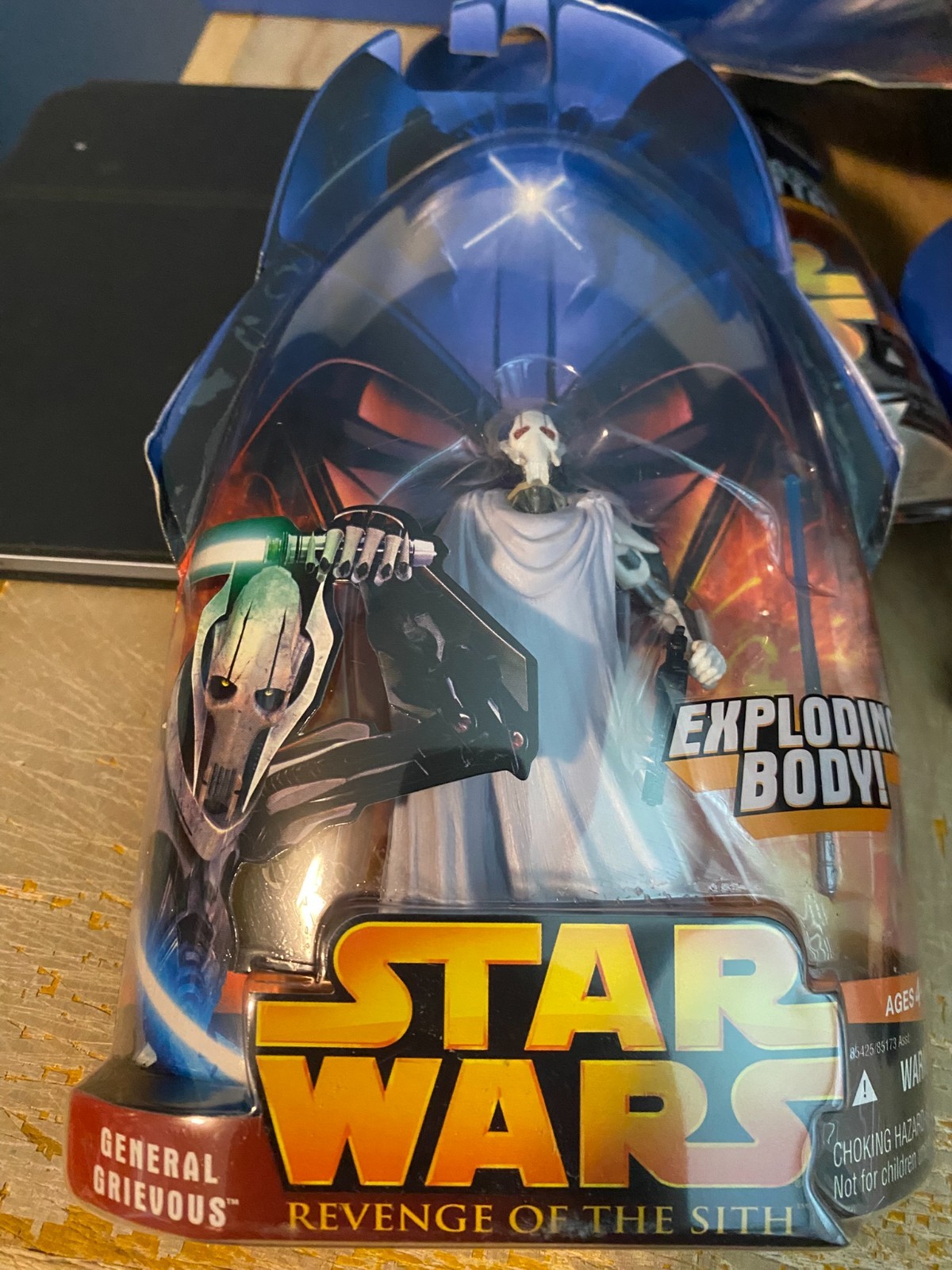 Star Wars Revenge of the Sith GENERAL GRIEVOUS Figure Unopened