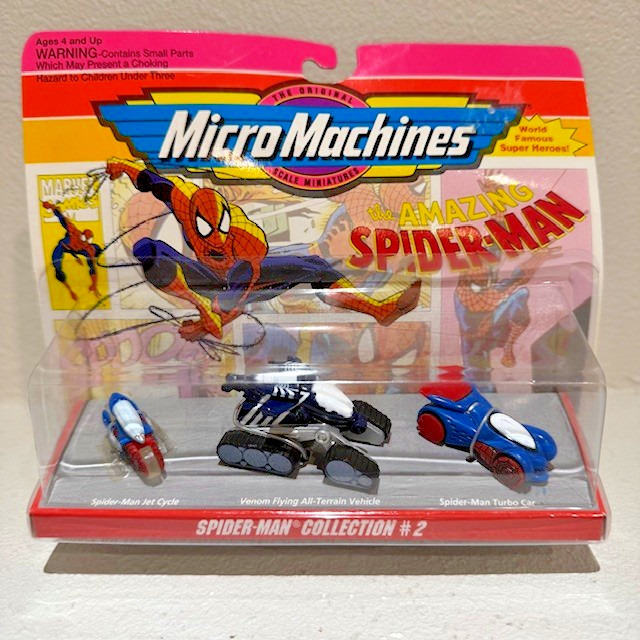 1993 Micro Machines The Amazing Spider-Man Collection #2 NIB Galoob (65826)