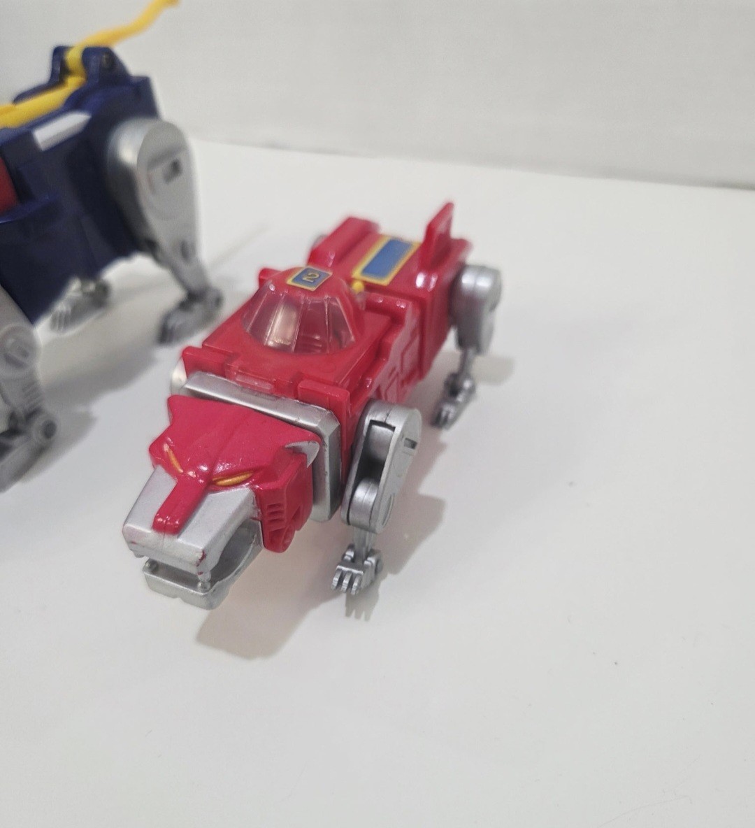 Voltron Mighty Lion Force Third Dimension Red, Green & Blue Lions Lot 1998