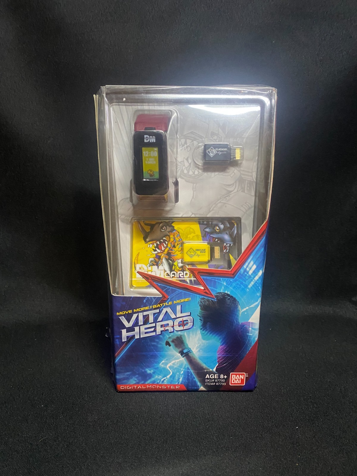Bandai Namco Digimon Vital Hero Interactive Fitness Tracker Digital Watch New!!!