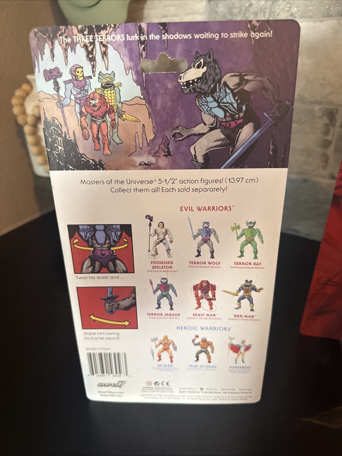 THREE TERRORS POSSESSED SKELETOR MASTERS OF THE UNIVERSE MOTU SUPER7 SDCC