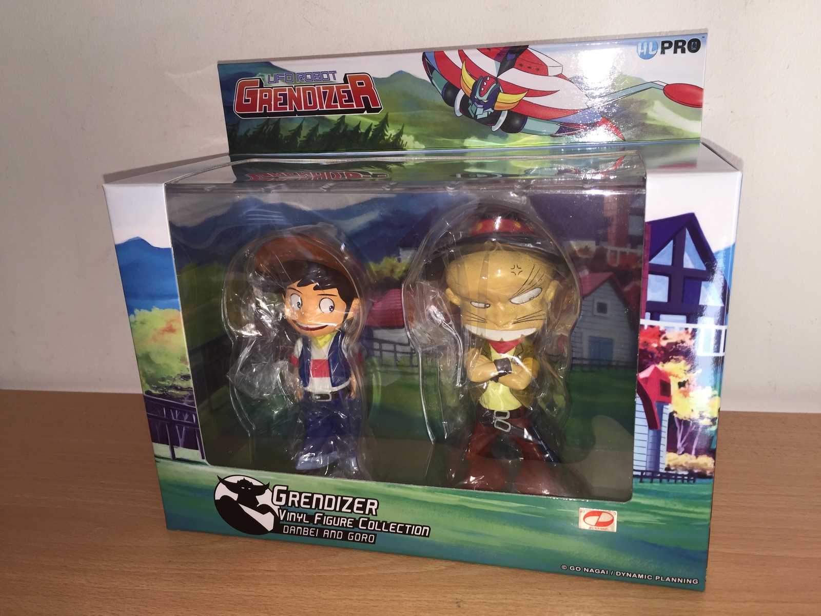 High Dream HL Pro Grendizer Vynil Collection 6&Prime; DANBEI & GORO Figures MIB, 2016