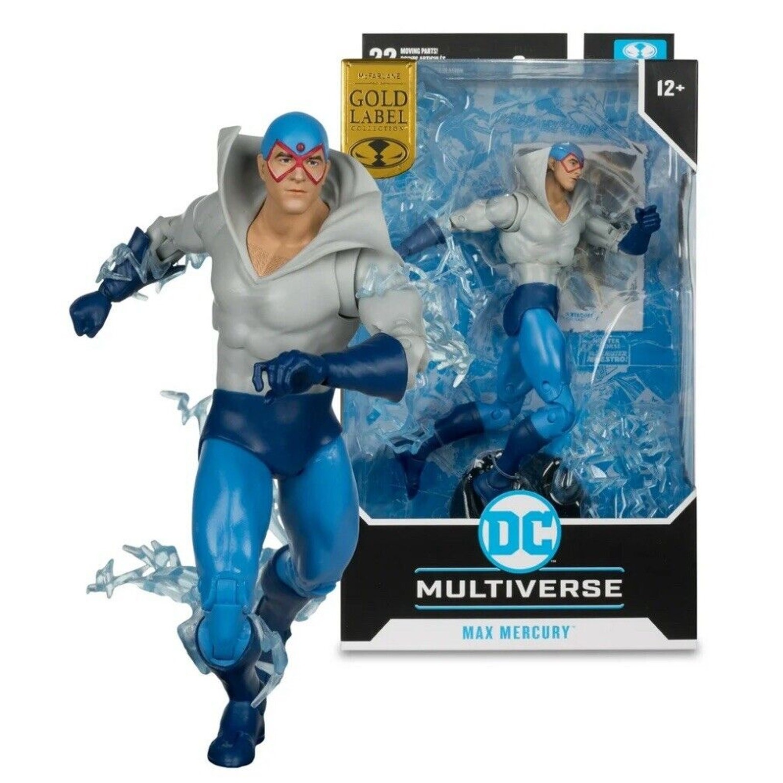 DC Multiverse Max Mercury 7 Inch Action Figure Gold Label McFarlane Toys New
