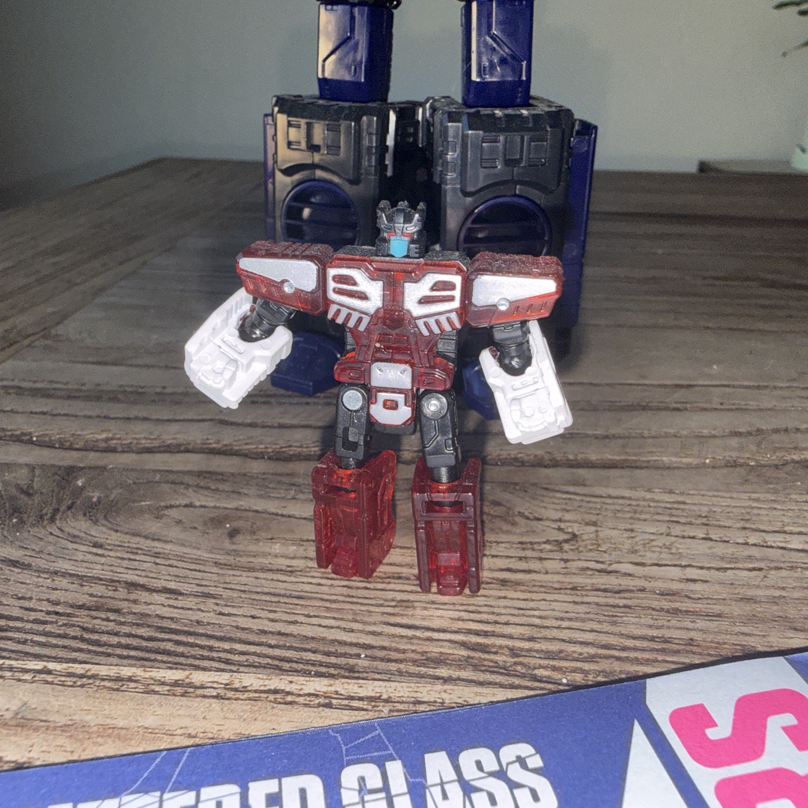 Transformers Generations Shattered Glass Blaster Rewind Complete w/instructions